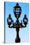 Paris Focus - Colors French Lamppost-Philippe Hugonnard-Stretched Canvas