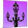 Paris Focus - Colors French Lamppost-Philippe Hugonnard-Mounted Photographic Print