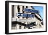 Paris Focus - Direction Signs-Philippe Hugonnard-Framed Photographic Print