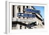 Paris Focus - Direction Signs-Philippe Hugonnard-Framed Photographic Print