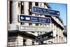 Paris Focus - Direction Signs-Philippe Hugonnard-Mounted Photographic Print