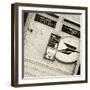 Paris Focus - French Box Letters-Philippe Hugonnard-Framed Photographic Print