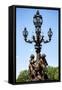 Paris Focus - French Lamppost-Philippe Hugonnard-Framed Stretched Canvas