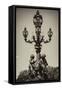 Paris Focus - French Lamppost-Philippe Hugonnard-Framed Stretched Canvas