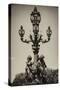 Paris Focus - French Lamppost-Philippe Hugonnard-Stretched Canvas