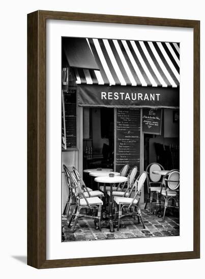 Paris Focus - French Restaurant-Philippe Hugonnard-Framed Photographic Print