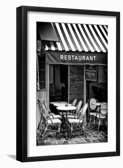 Paris Focus - French Restaurant-Philippe Hugonnard-Framed Photographic Print