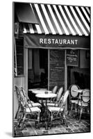 Paris Focus - French Restaurant-Philippe Hugonnard-Mounted Photographic Print