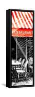 Paris Focus - French Restaurant-Philippe Hugonnard-Framed Stretched Canvas