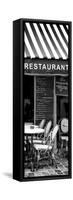 Paris Focus - French Restaurant-Philippe Hugonnard-Framed Stretched Canvas