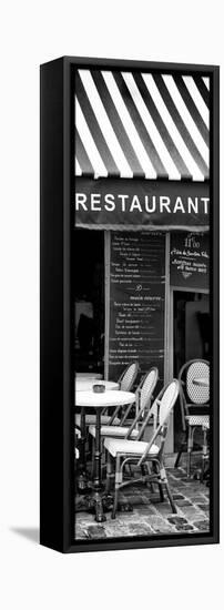 Paris Focus - French Restaurant-Philippe Hugonnard-Framed Stretched Canvas