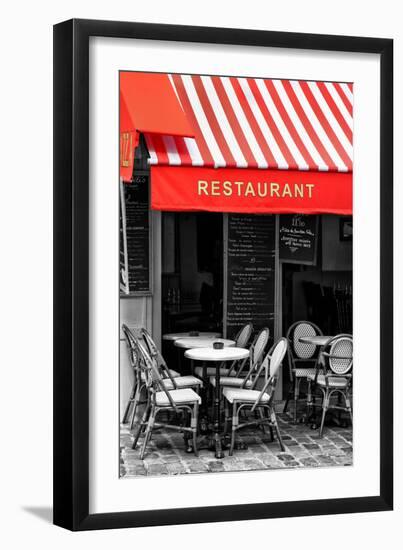 Paris Focus - French Restaurant-Philippe Hugonnard-Framed Photographic Print