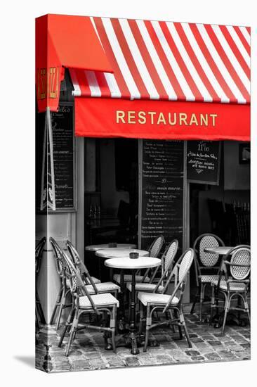 Paris Focus - French Restaurant-Philippe Hugonnard-Stretched Canvas