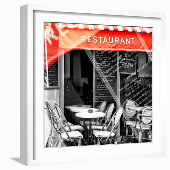 Paris Focus - French Restaurant-Philippe Hugonnard-Framed Photographic Print