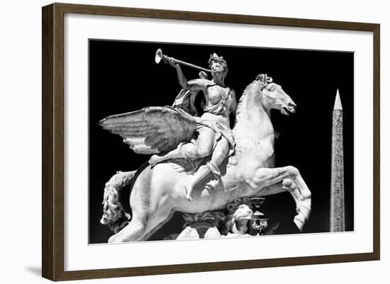 Paris Focus - French Sculpture with an Obelisk-Philippe Hugonnard-Framed Photographic Print