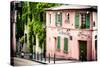 Paris Focus - La Maison Rose in Montmartre-Philippe Hugonnard-Stretched Canvas