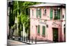 Paris Focus - La Maison Rose in Montmartre-Philippe Hugonnard-Mounted Photographic Print