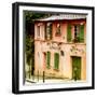 Paris Focus - La Maison Rose in Montmartre-Philippe Hugonnard-Framed Photographic Print