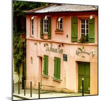 Paris Focus - La Maison Rose in Montmartre-Philippe Hugonnard-Mounted Photographic Print