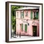 Paris Focus - La Maison Rose in Montmartre-Philippe Hugonnard-Framed Photographic Print