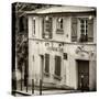 Paris Focus - La Maison Rose in Montmartre-Philippe Hugonnard-Stretched Canvas