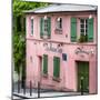 Paris Focus - La Maison Rose in Montmartre-Philippe Hugonnard-Mounted Photographic Print