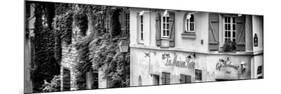 Paris Focus - La Maison Rose in Montmartre-Philippe Hugonnard-Mounted Photographic Print