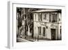 Paris Focus - La Maison Rose in Montmartre-Philippe Hugonnard-Framed Photographic Print