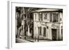 Paris Focus - La Maison Rose in Montmartre-Philippe Hugonnard-Framed Photographic Print