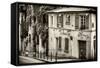 Paris Focus - La Maison Rose in Montmartre-Philippe Hugonnard-Framed Stretched Canvas