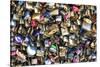 Paris Focus - Love Locks-Philippe Hugonnard-Stretched Canvas