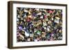 Paris Focus - Love Locks-Philippe Hugonnard-Framed Photographic Print