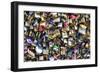 Paris Focus - Love Locks-Philippe Hugonnard-Framed Photographic Print