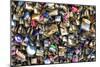 Paris Focus - Love Locks-Philippe Hugonnard-Mounted Photographic Print