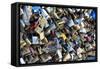 Paris Focus - Love Locks-Philippe Hugonnard-Framed Stretched Canvas