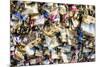 Paris Focus - Love Locks-Philippe Hugonnard-Mounted Photographic Print