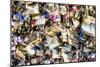 Paris Focus - Love Locks-Philippe Hugonnard-Mounted Photographic Print