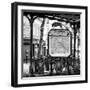 Paris Focus - Metro Abbesses-Philippe Hugonnard-Framed Photographic Print