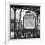 Paris Focus - Metro Abbesses-Philippe Hugonnard-Framed Photographic Print