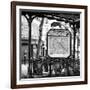 Paris Focus - Metro Abbesses-Philippe Hugonnard-Framed Photographic Print