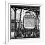 Paris Focus - Metro Abbesses-Philippe Hugonnard-Framed Photographic Print