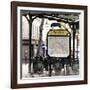 Paris Focus - Metro Abbesses-Philippe Hugonnard-Framed Photographic Print