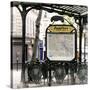 Paris Focus - Metro Abbesses-Philippe Hugonnard-Stretched Canvas