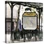 Paris Focus - Metro Abbesses-Philippe Hugonnard-Stretched Canvas