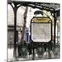 Paris Focus - Metro Abbesses-Philippe Hugonnard-Mounted Photographic Print