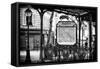 Paris Focus - Metro Abbesses-Philippe Hugonnard-Framed Stretched Canvas