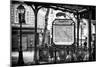 Paris Focus - Metro Abbesses-Philippe Hugonnard-Mounted Photographic Print