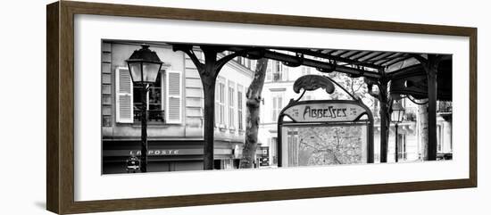 Paris Focus - Metro Abbesses-Philippe Hugonnard-Framed Photographic Print