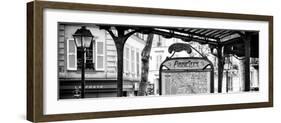 Paris Focus - Metro Abbesses-Philippe Hugonnard-Framed Photographic Print