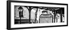 Paris Focus - Metro Abbesses-Philippe Hugonnard-Framed Photographic Print